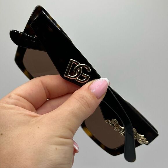 DOLCE&GABBANA Sunglasses DG4435 502/73 Cat Eye Havana Women NEW main image 7